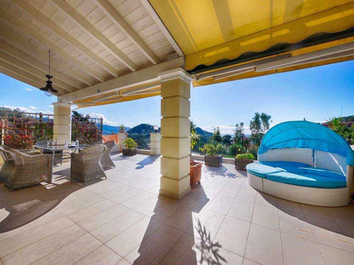 Villa Afionas - 3 Minutes From The Beach With Heated Eco-Pool And Sunset View Exterior photo
