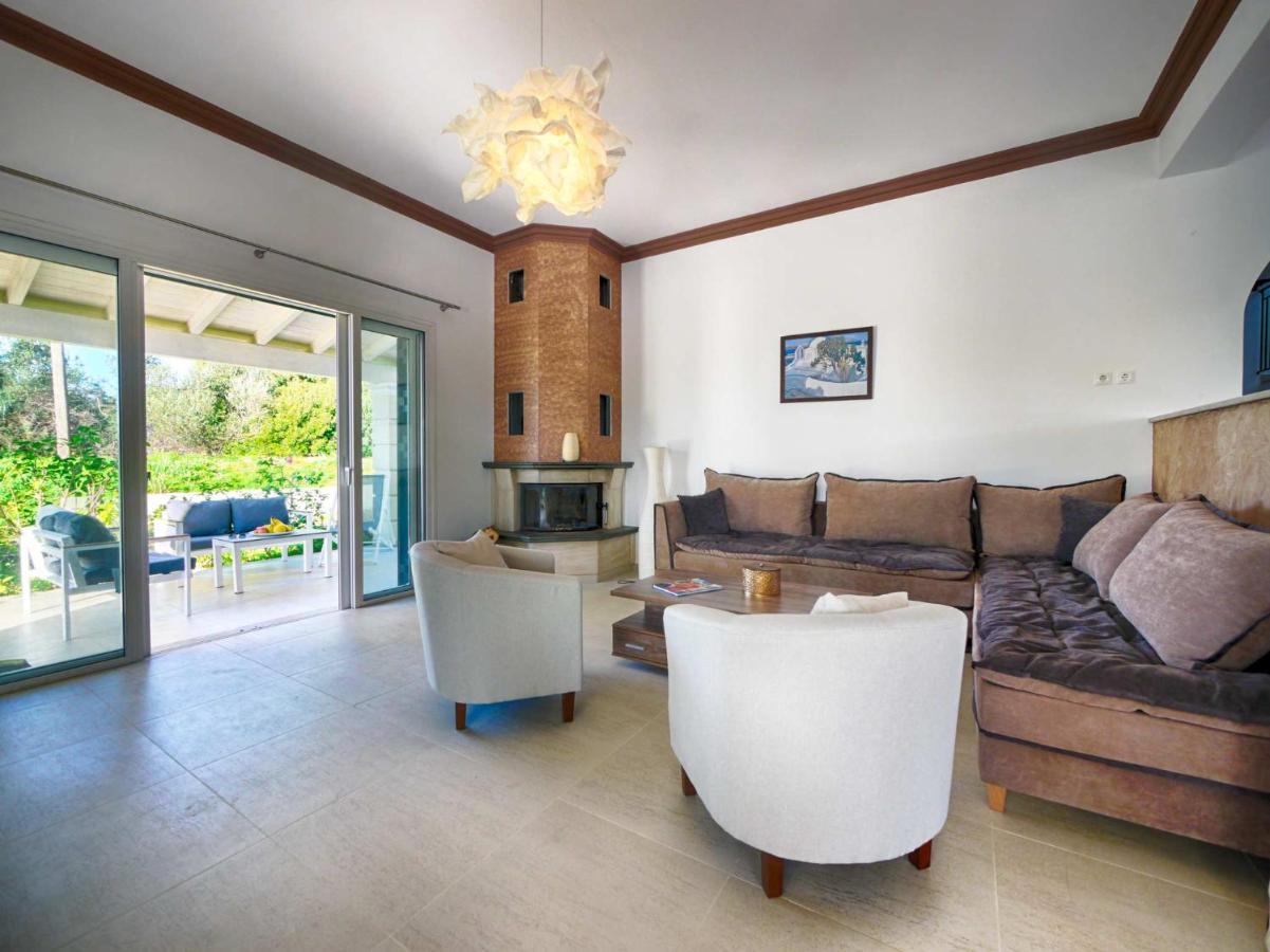 Villa Afionas - 3 Minutes From The Beach With Heated Eco-Pool And Sunset View Exterior photo